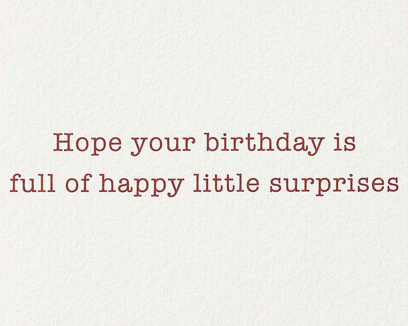 Papyrus Birthday Card (Little Surprises) - Image 3